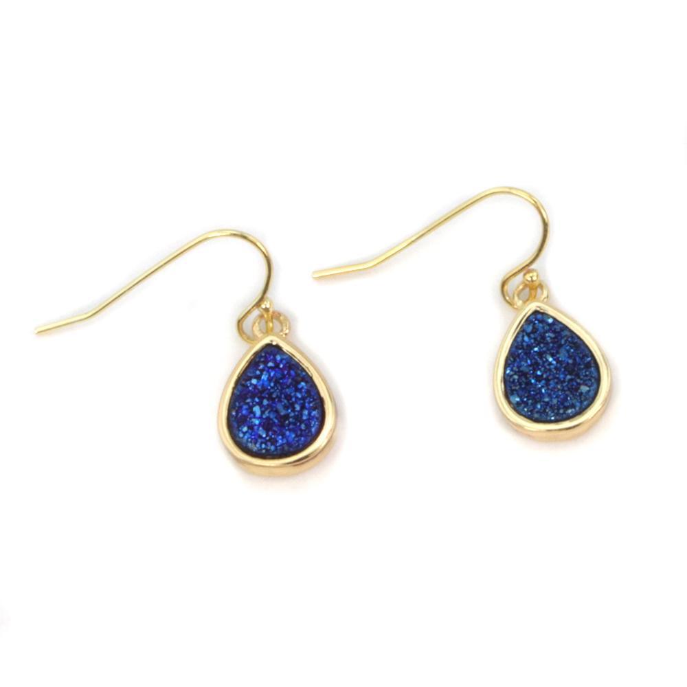 Boucles d'oreilles en forme de larme Emma Druzy