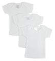 T-shirt blanc à manches courtes Bambini