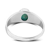 Ethnic Turquoise Silver Ring