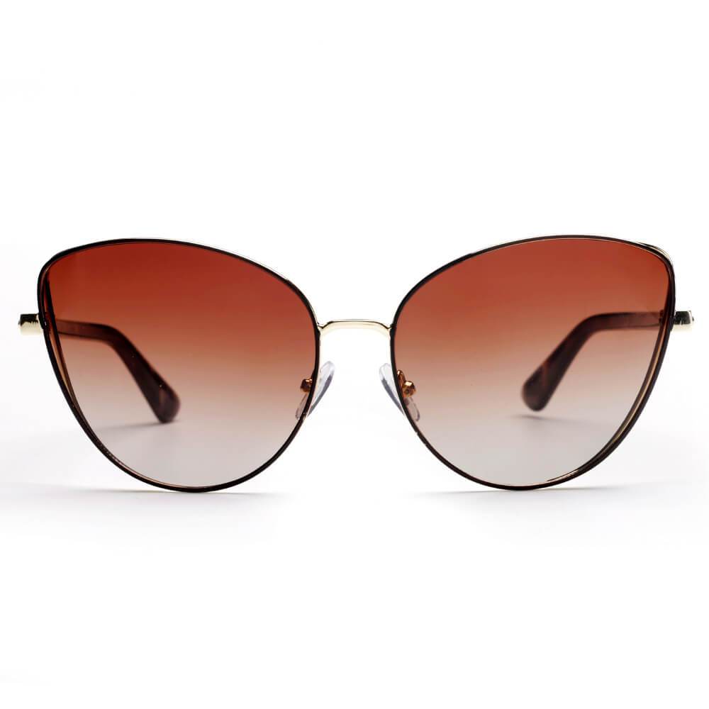 KAPOLEI | Women Luxury Rimless Look Halo Cat Eye Fashion Sunglasses