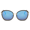 BROOKVILLE | Women Round Cat Eye Oversize Sunglasses