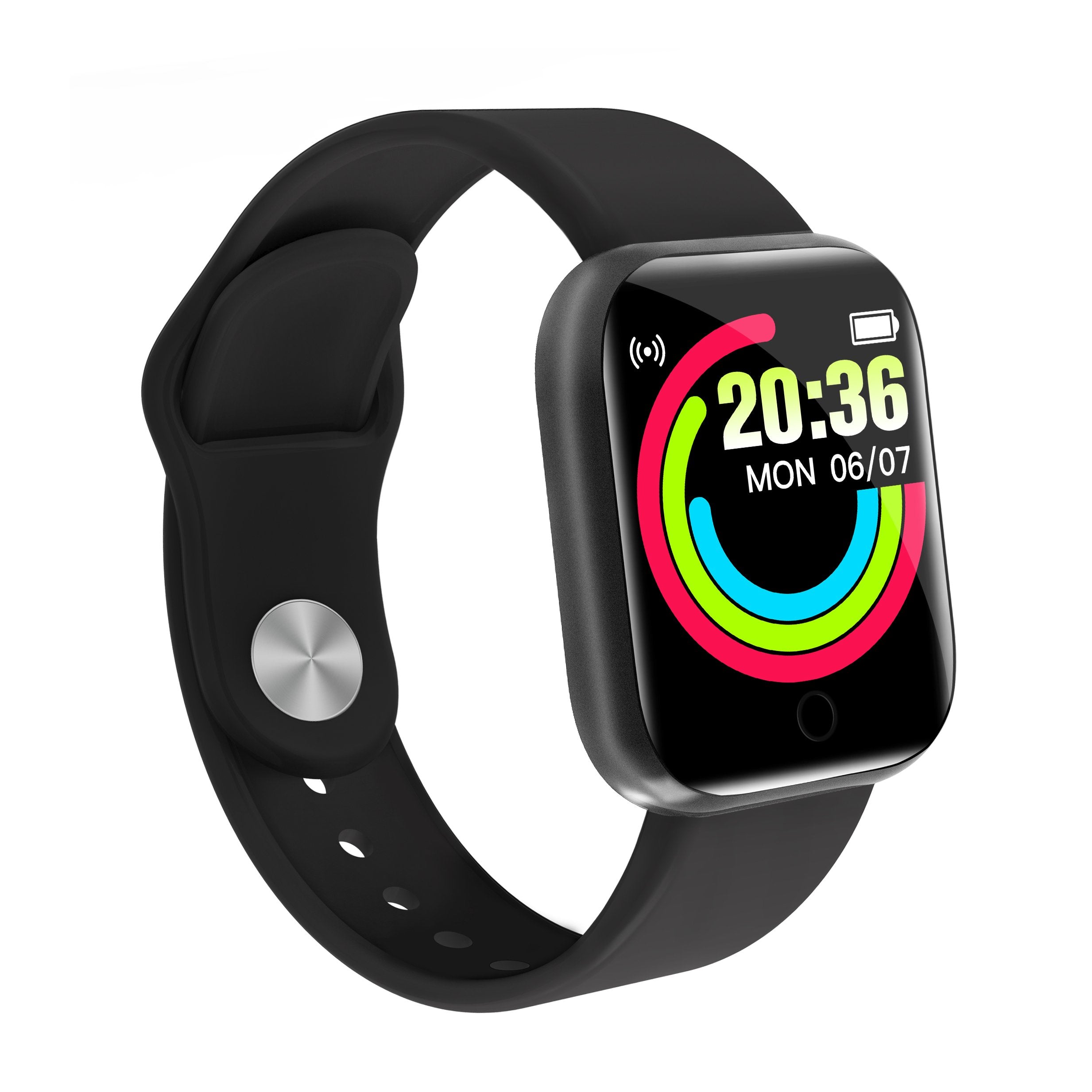 Smart Watch With Bracelet - Black