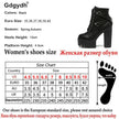 Gdgydh Fashion Black Boots Women Heel Spring