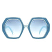 Thunderx - Women Oversize Polygonal Fashion Square Sunglasses