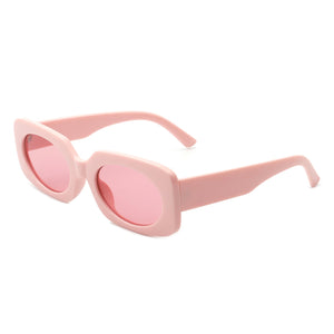 Radianty - Retro Rectangle Narrow Oval Vintage Square Fashion Sunglasses