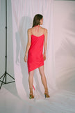 Robe courte Ladder of Love en rose rouge