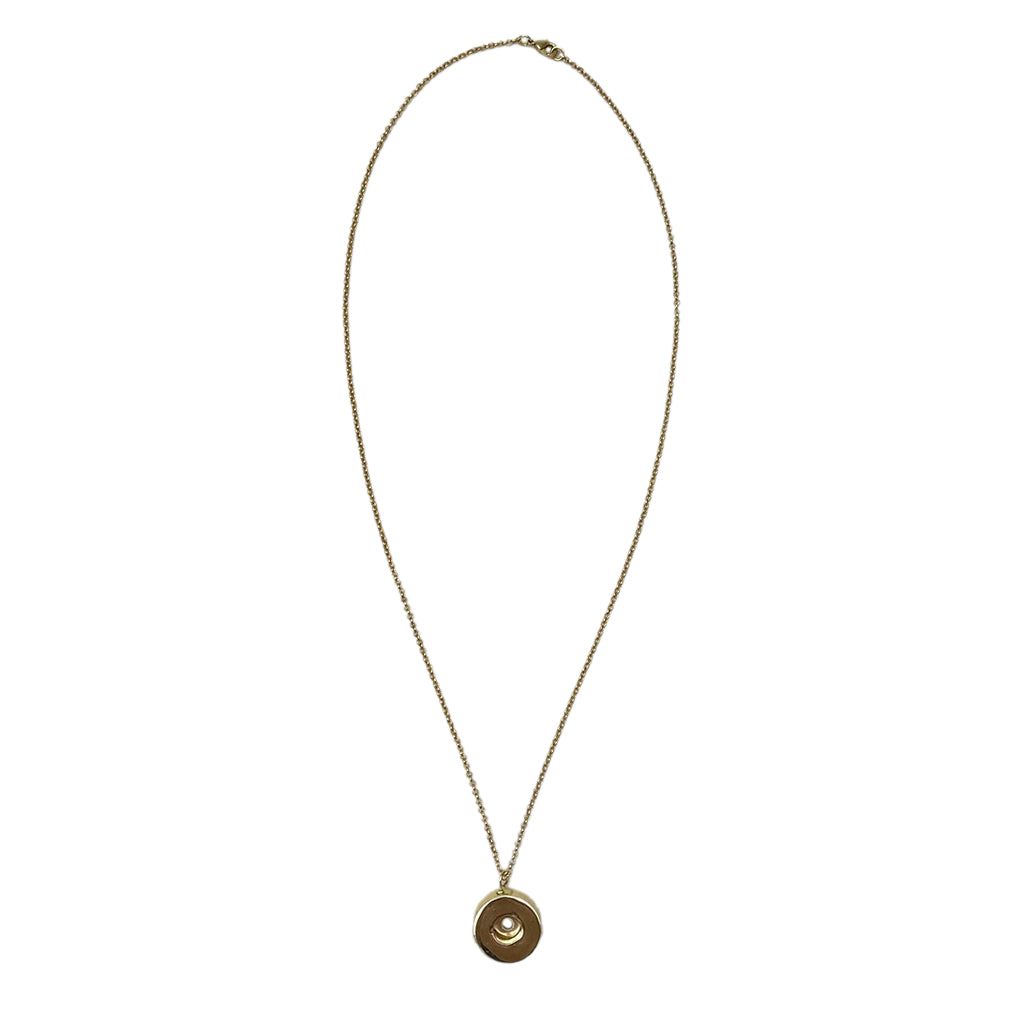 Shell Casing Pendant Necklace