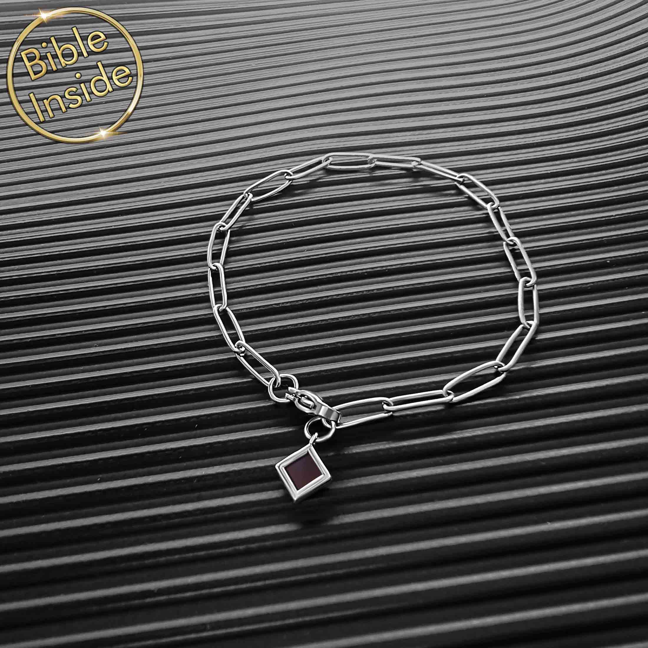 Bracelet d'Écritures Avec Nano Bible