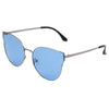 Ecija - Women Round Cat Eye Fashion Sunglasses