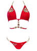 Athena Triangle Top & Tango Bottom - Red