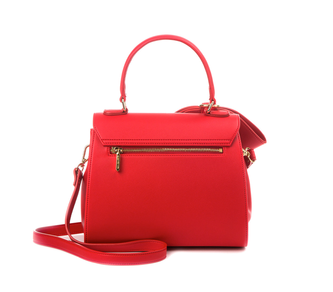 Cottontail - Red Vegan Leather Bag