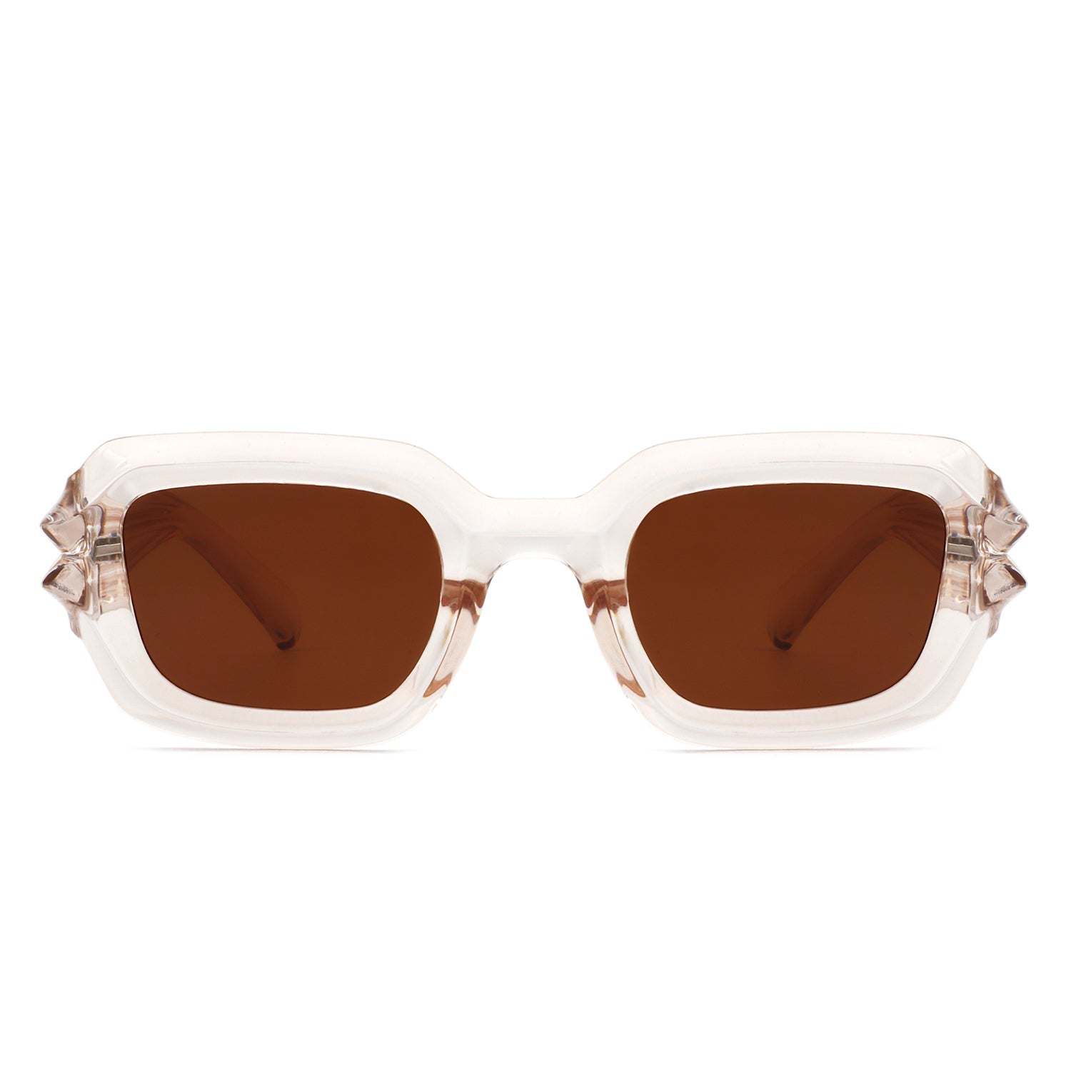 Prismite - Square Geometric Retro Irregular Thick Frame Fashion Sunglasses