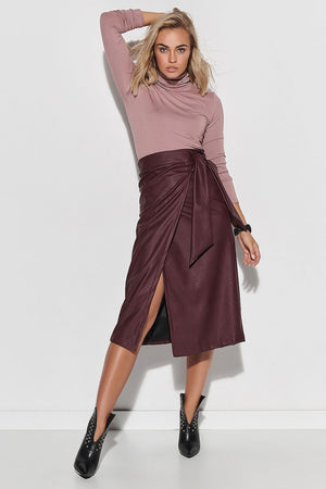 Skirt Model 148770 Makadamia