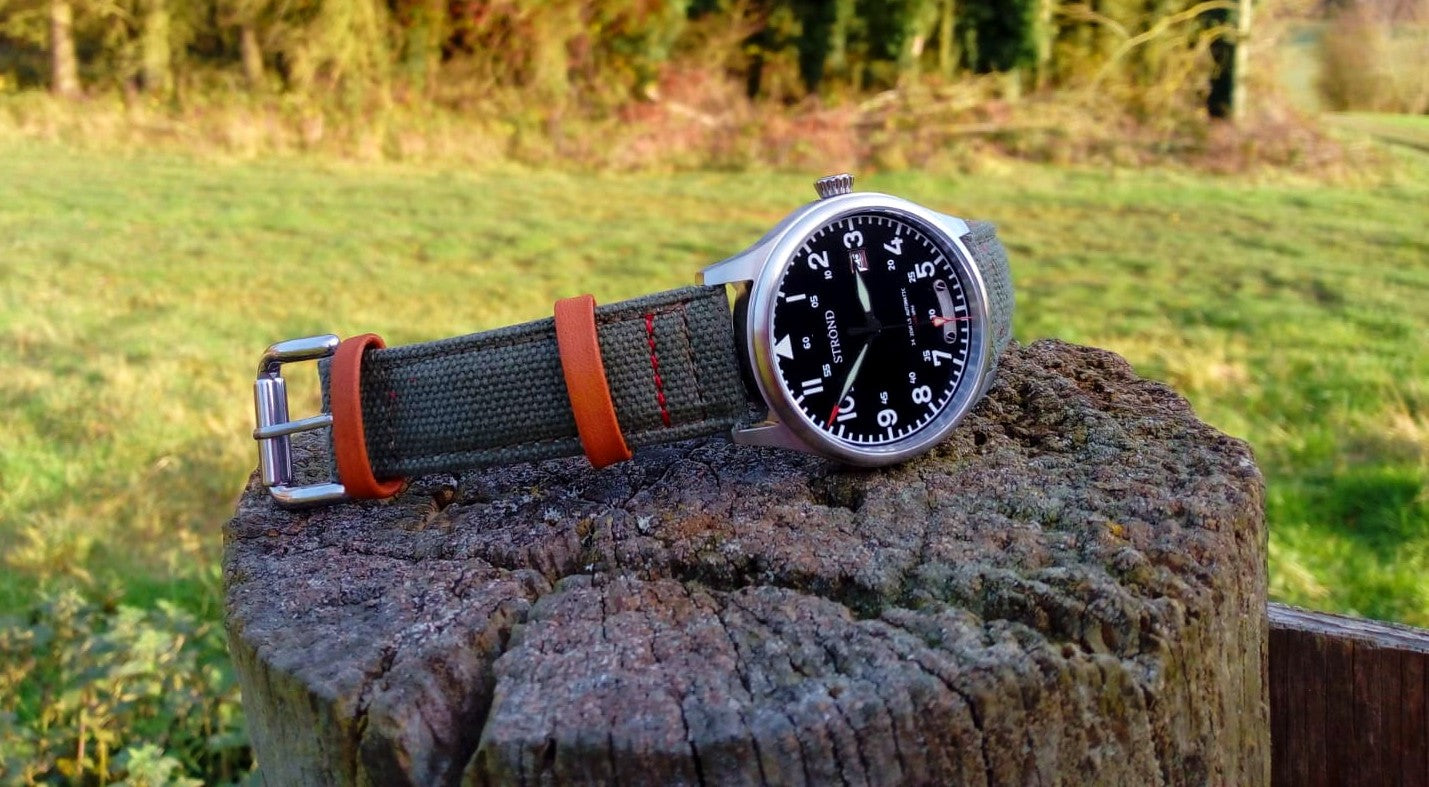 STROND DC-3 Canvas Watch Strap