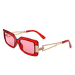 Sylphine - Oversize Sporty Square Chunky Shield Sunglasses