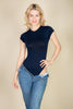 Short Sleeve Crew Neck Bodysuit (CAPELLA)