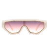 Goldleaf - Geometric Glitter Square Fashion Women Sunglasses