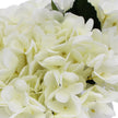 Premium Faux Hydrangea With Glass Vase