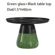 Classic Design Sebastian Herkner Round Glass Tea Side Table