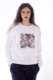 Women's Fashion Sweater- City Gardens