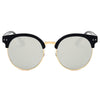 Jermyn - Retro Fashion Round Clubmaster Sunglasses