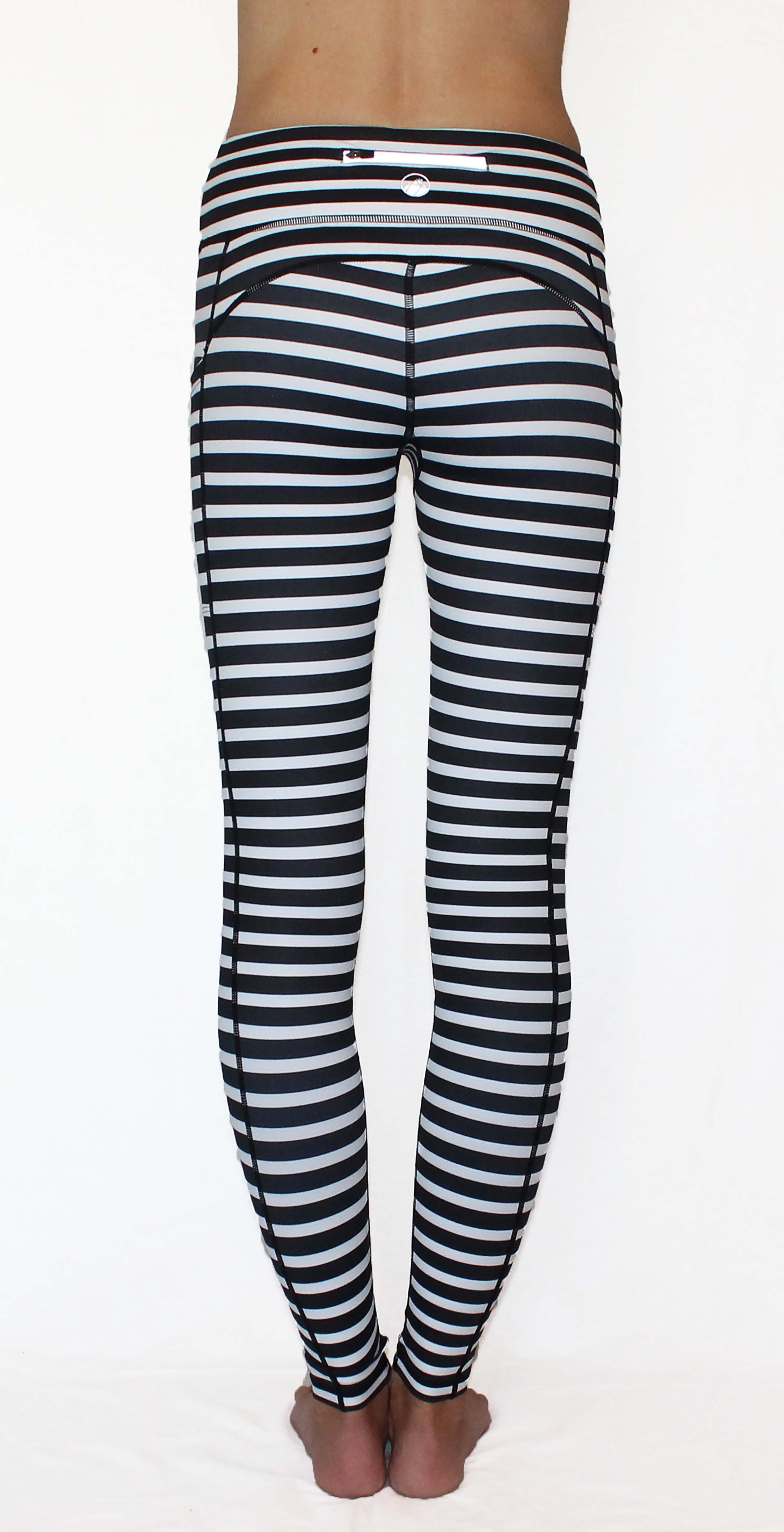 Black and White Stripe - Pocket Pant