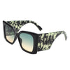 Skydusts - Oversize Square Chunky Fashion Large Women Sunglasses