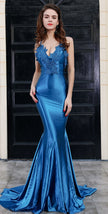 Blue Evening Gown