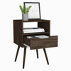 Nightstand  Fugaz, Bedroom, Dark Walnut