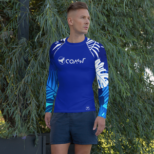 Rash Guard Coast Grown Sleeve Performance pour hommes UPF 40+