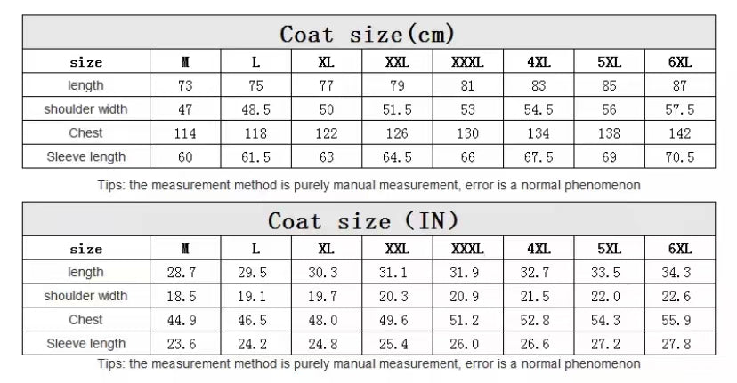 Veste en jean Vestes grande taille pour hommes Veste matelassée