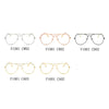 ENID - Trendy Aviator Clear Glasses Lens Sun Glasses