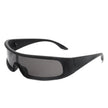 Orion - Futuristic Wrap Around Fashion Rectangle Shield Sunglasses