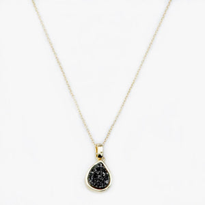 Emma Teardrop Pendant in Gold