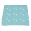 Corgi and Dandelion Seeds Bamboo Muslin Newcastle Blanket