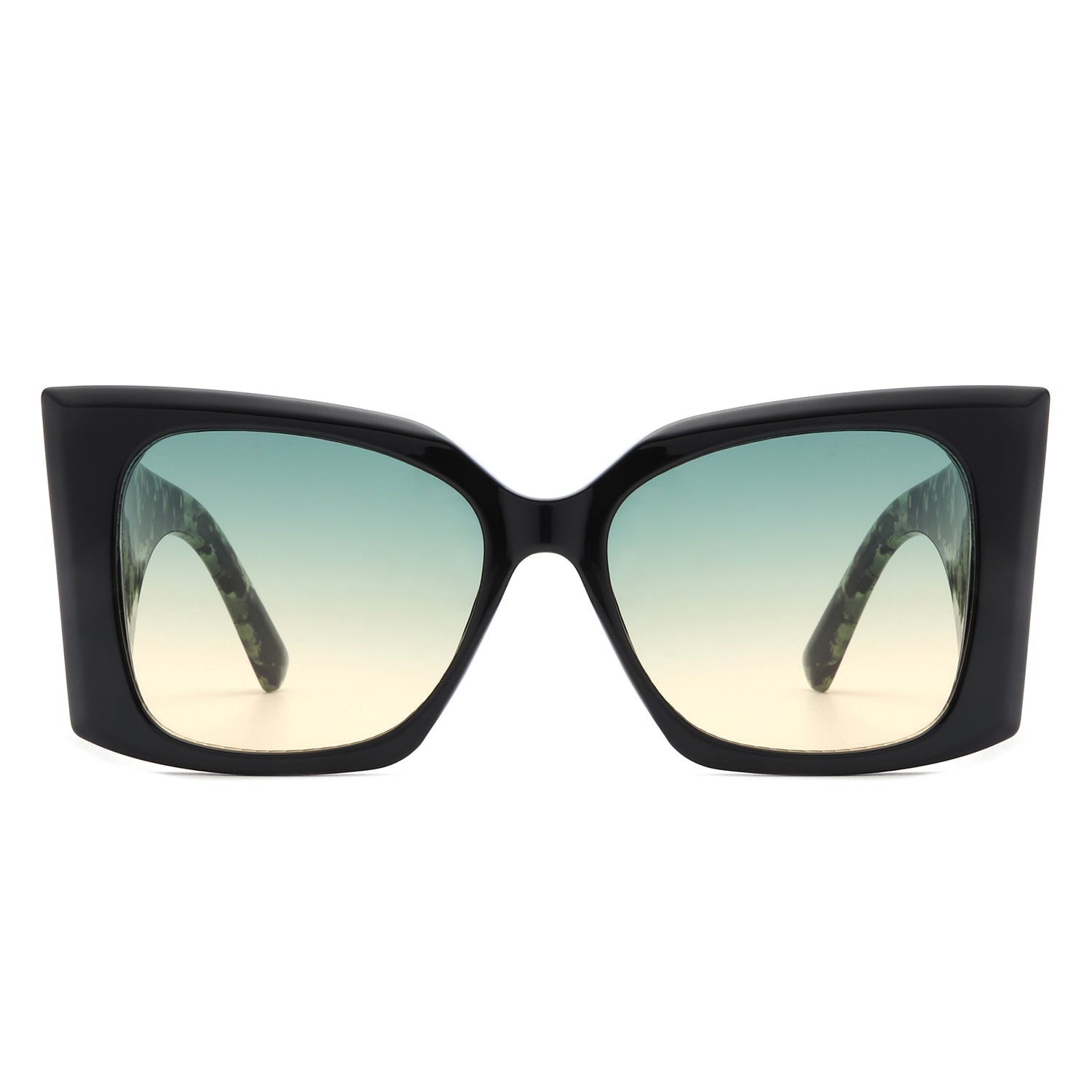 Skydusts - Oversize Square Chunky Fashion Large Women Sunglasses