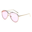 NAMPA | Women Glitter Rimmed Fashion Aviator Sunglasses