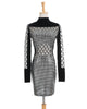 Metallic Silver Dress