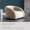 Chaise de Loisirs de Balcon Minimaliste Mid-Century