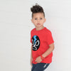 T-shirt pour enfants - Luchador Negro - Chemise noire de lutteur mexicain pour tout-petits