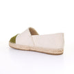 Espadrilles bicolores-Vert