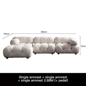 Convertible Sectional Modern Couch