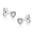 .925 Sterling Silver 1/10 Cttw Miracle-Set Diamond