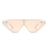 Zedillia - Triangle Mod Irregular Fashion Vintage Geometric Retro Sunglasses