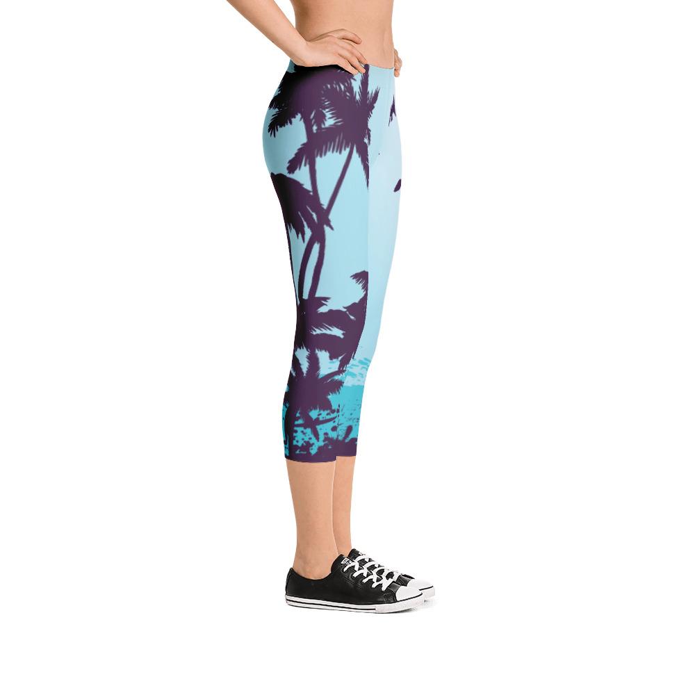 All Day Comfort Capri Leggings Morro Bay