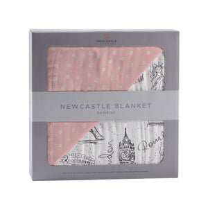 Couverture Pearl Polka Dot et Londres, Paris, New York Newcastle