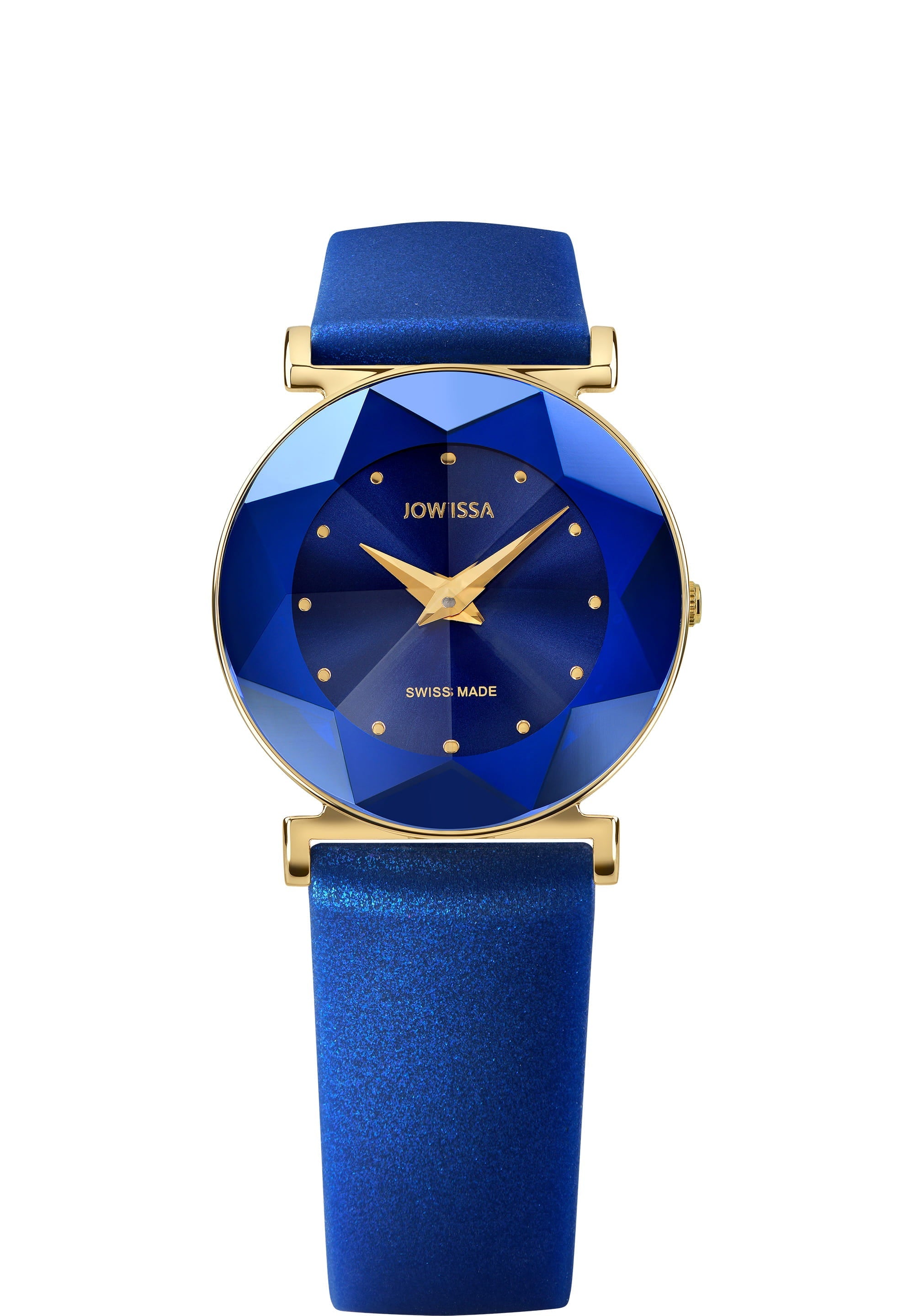 Montre suisse pour femme à facettes