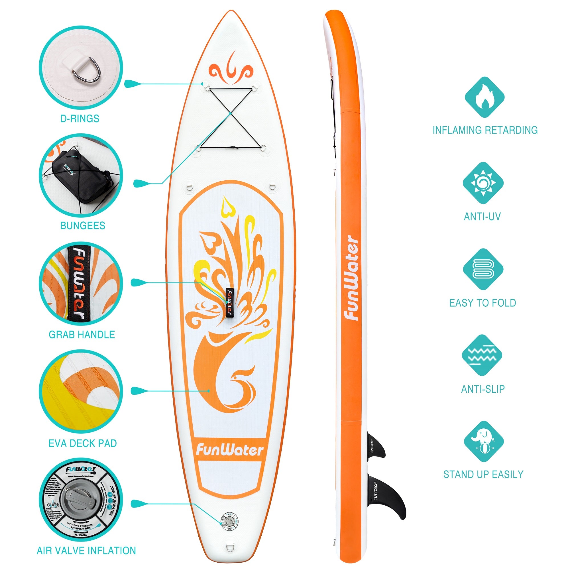 10' Inflatable Paddleboard