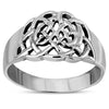 Plain 925 Sterling Silver Celtic Ring