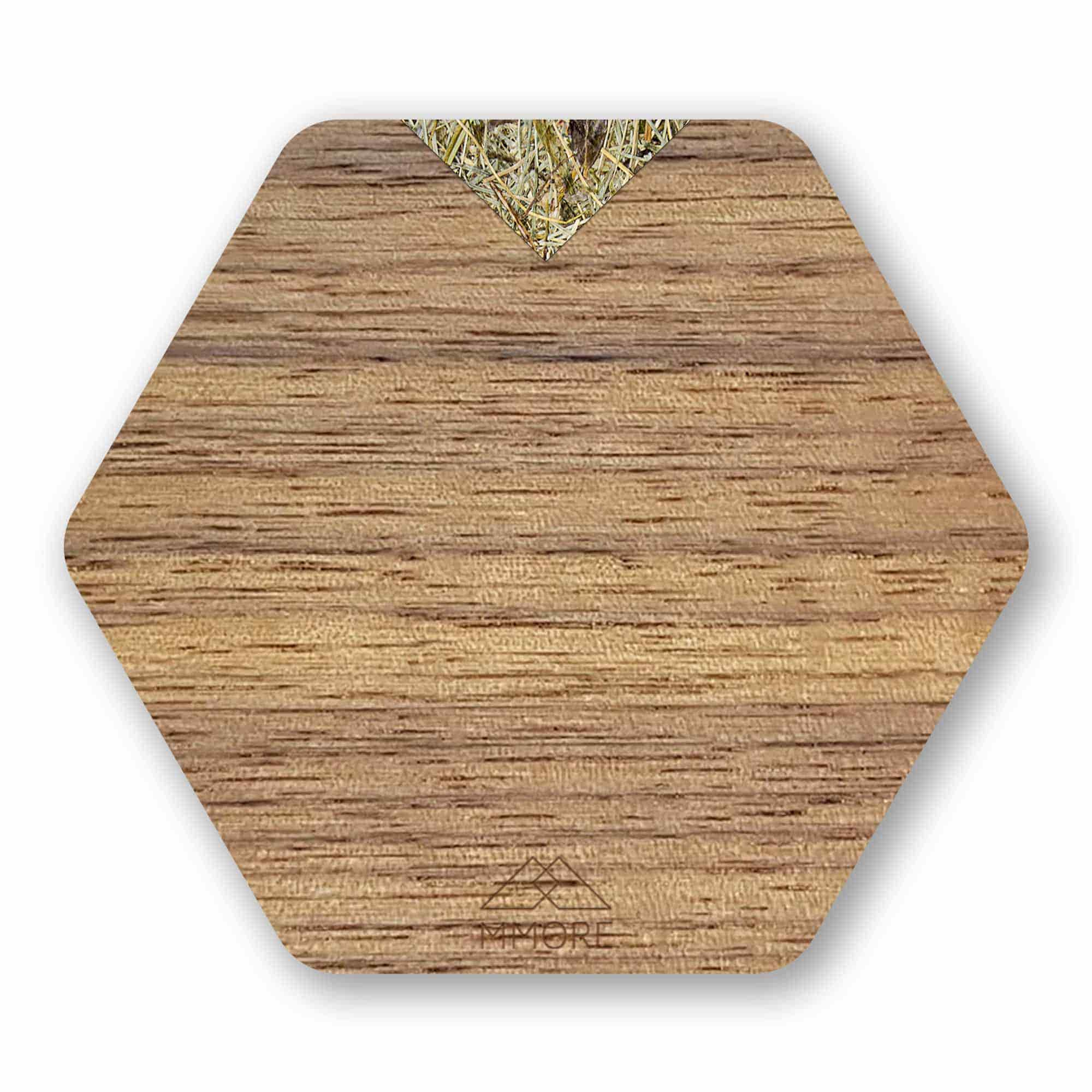 Sous-verres en bois - Noyer américain / Ensemble de 4 sous-verres